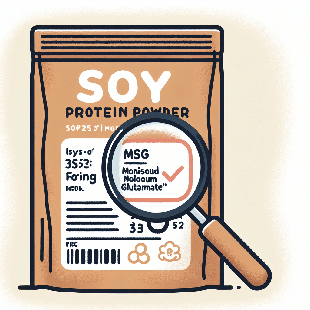 Does Soy Protein Have Msg?