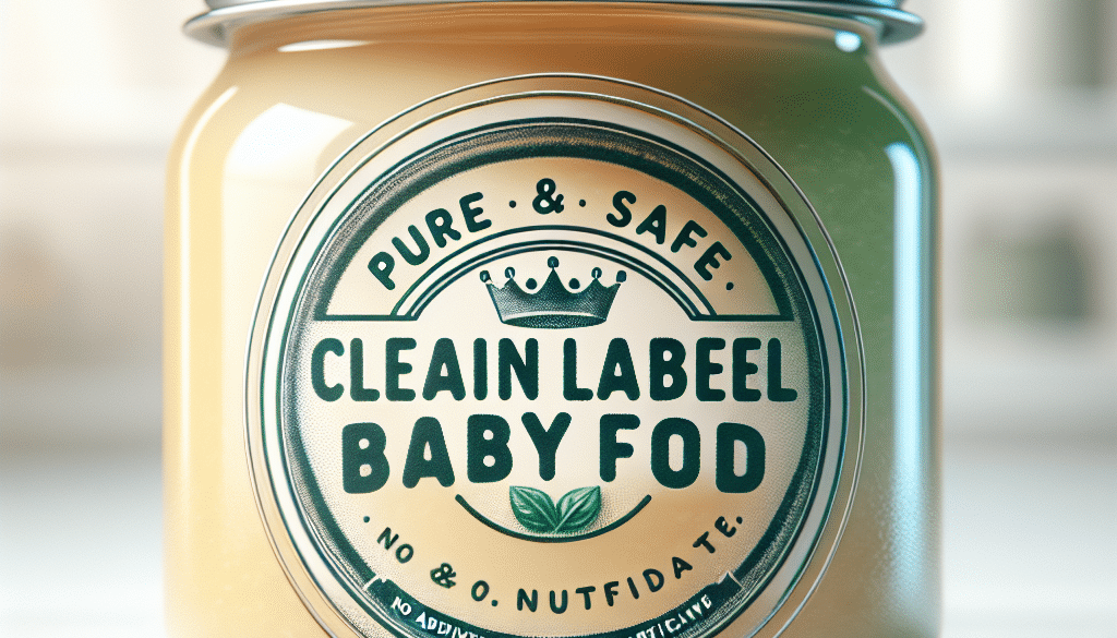Clean Label Baby Food: Pure and Safe