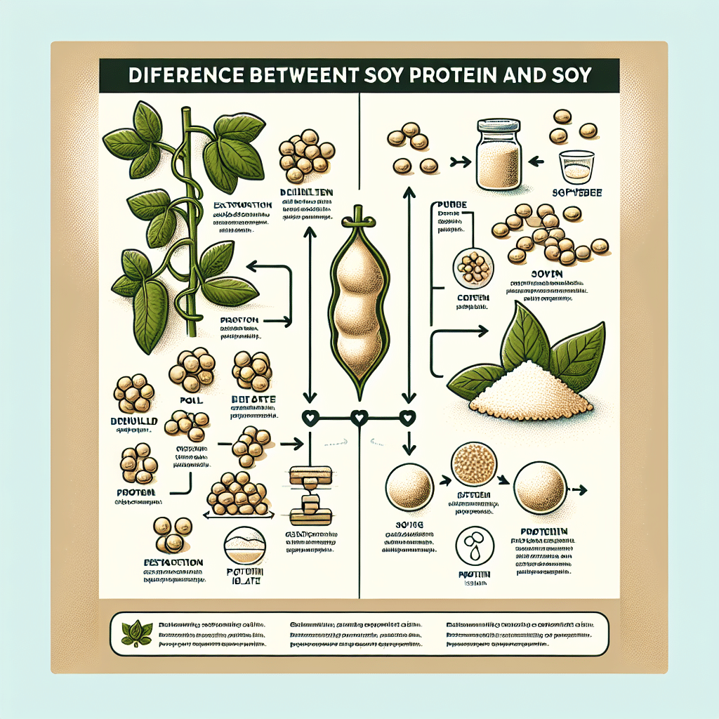 What Is The Difference Between Soy Protein And Soy?