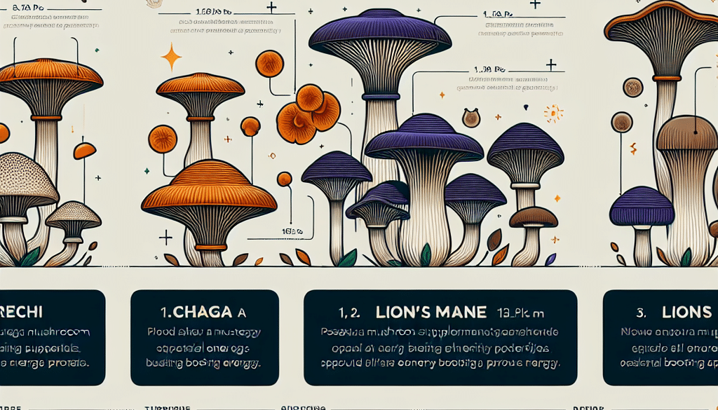 Which mushroom supplement gives you energy?