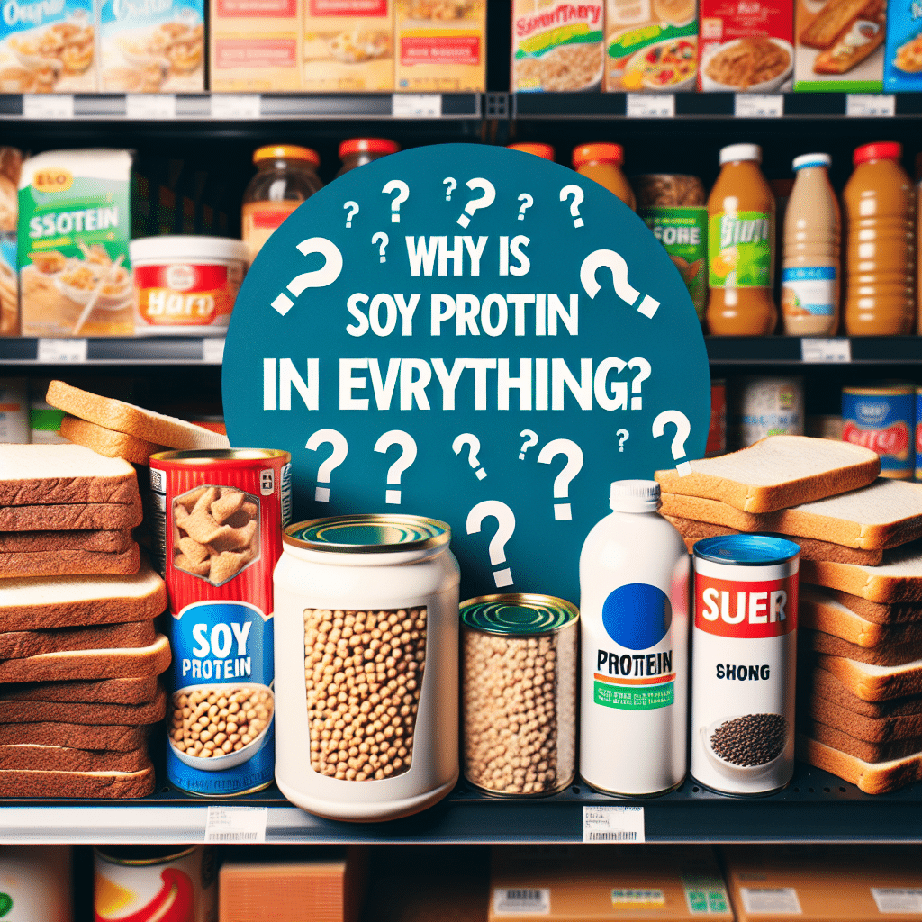 Why Is Soy Protein In Everything?