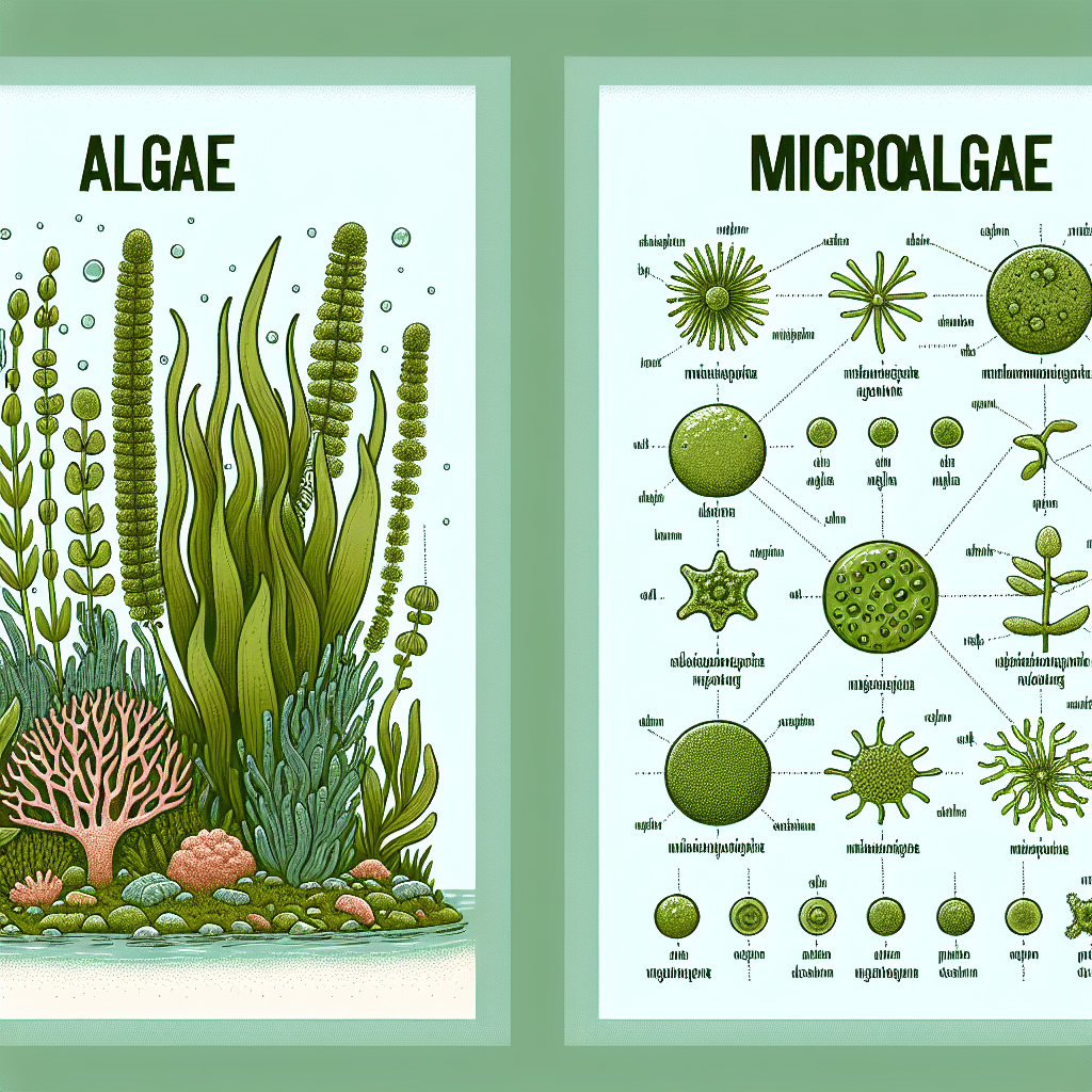 What Is The Difference Between Algae And Microalgae?