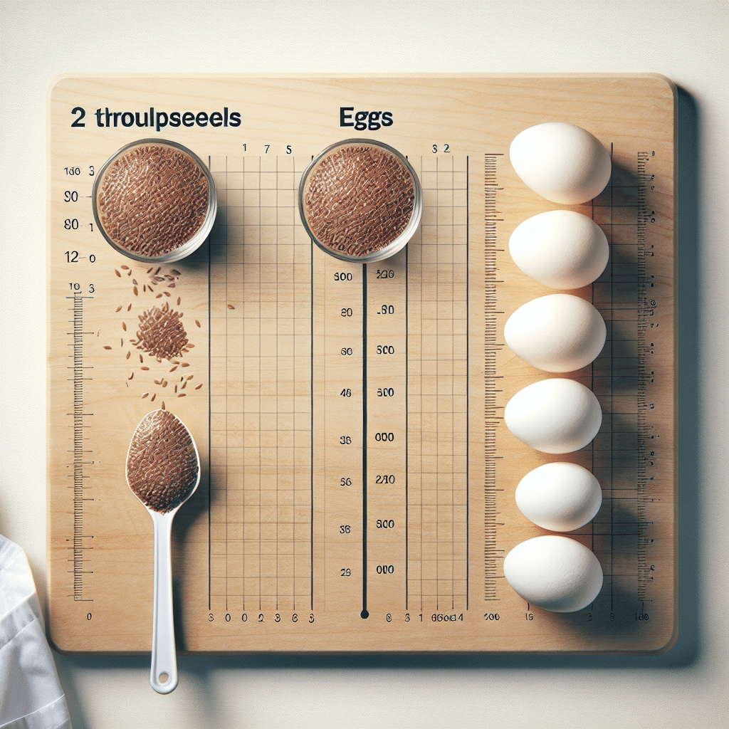 ¿Cuántos huevos son 2 cucharadas de linaza? -proteína ET