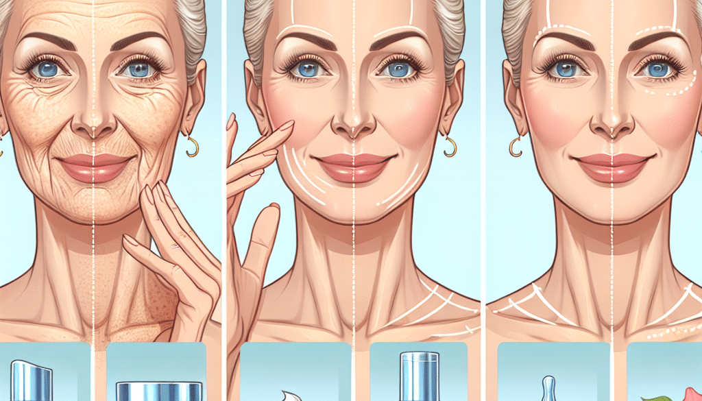 How do you make older skin look younger?