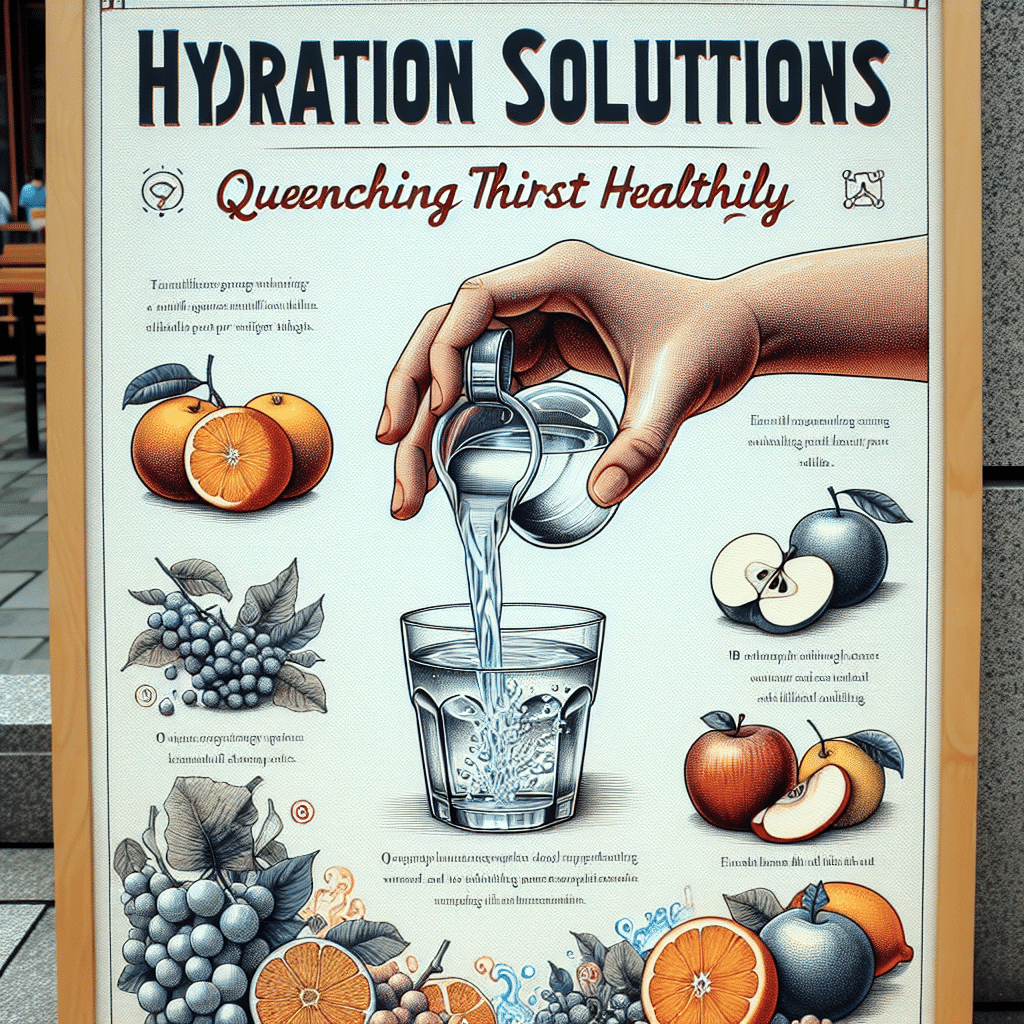 Hydration Solutions: Quenching Thirst Healthily
