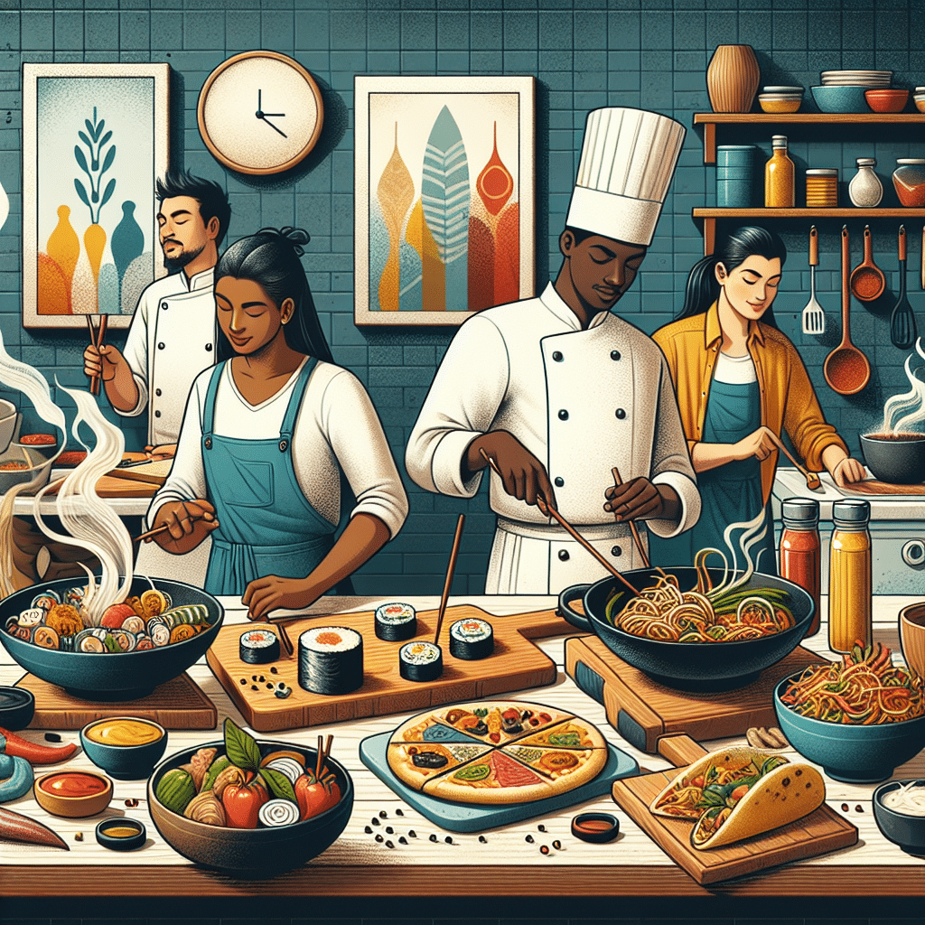 Blending Cultures: Fusion Food’s Latest Trends