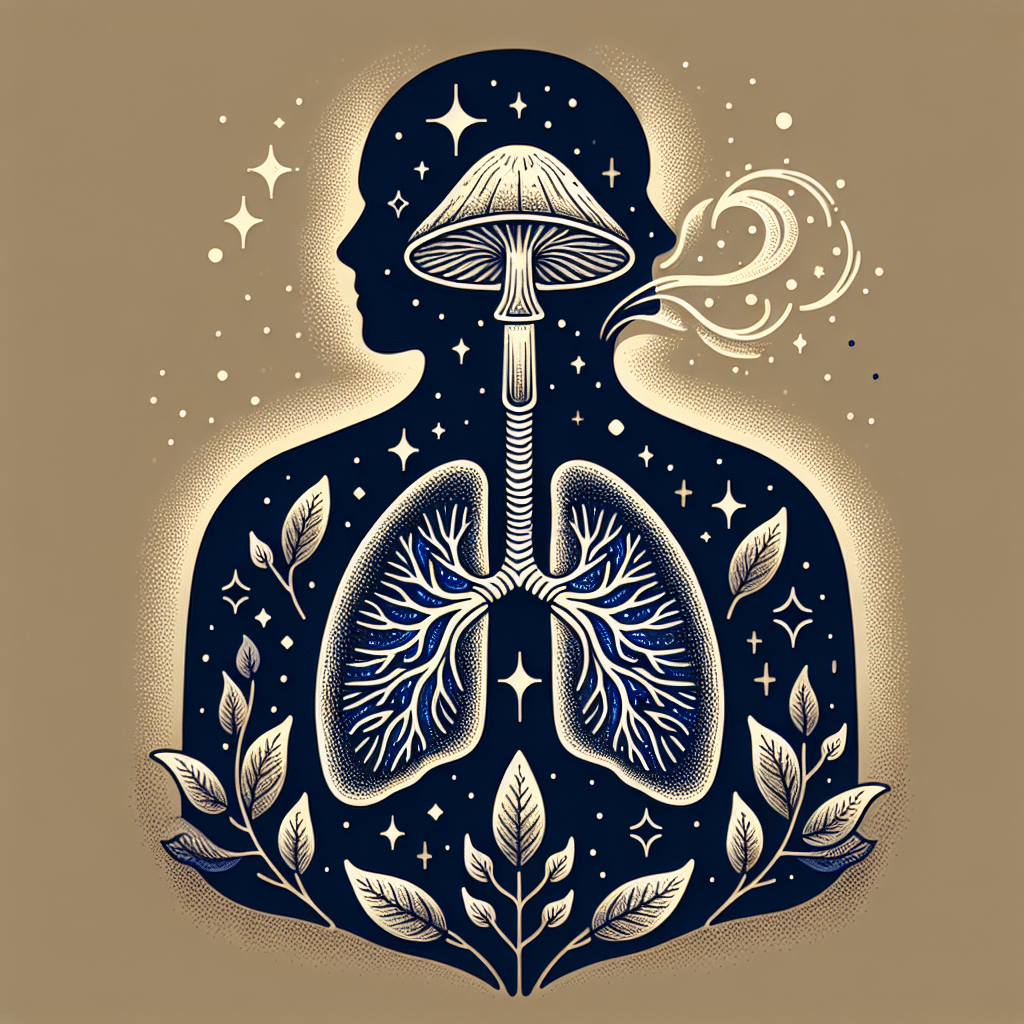 Which mushroom repair lungs?