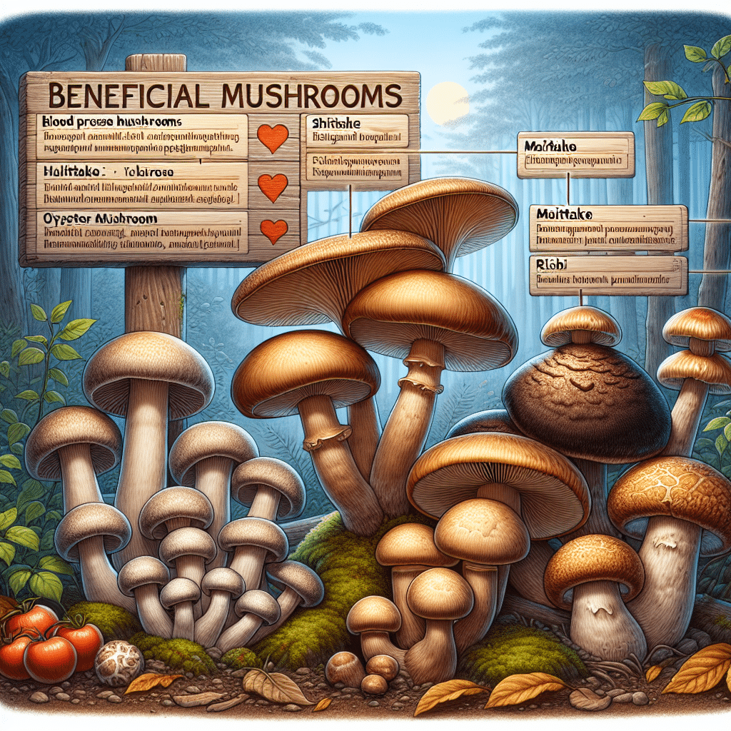 What is the best mushroom to lower blood pressure?