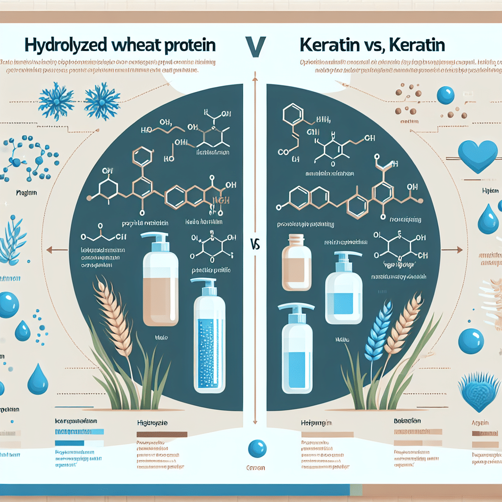 Is Hydrolyzed Wheat Protein The Same As Keratin?