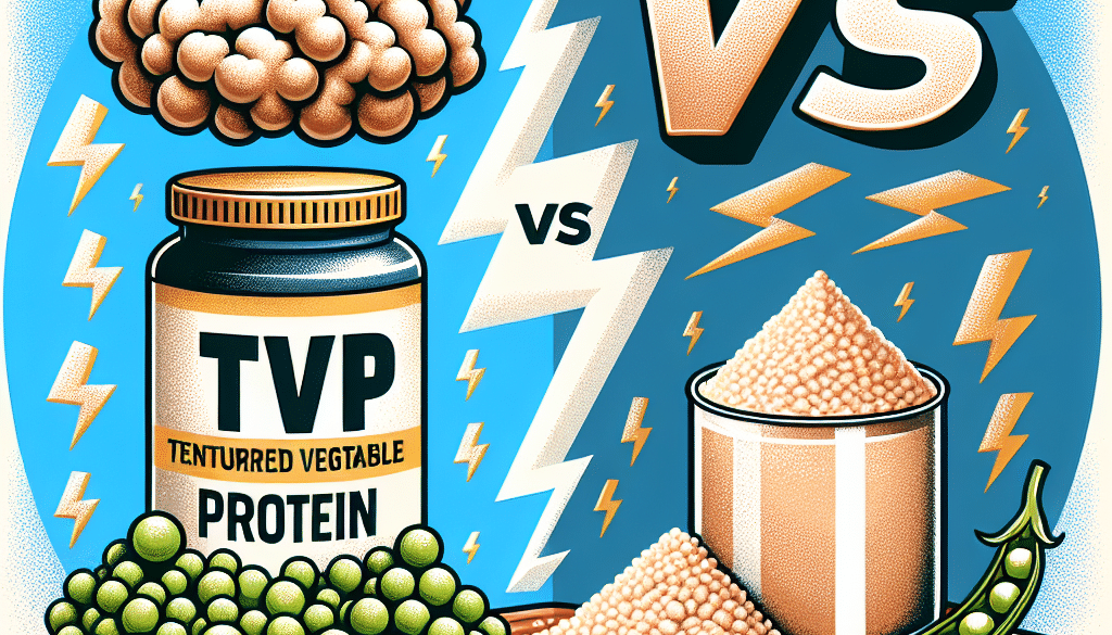 Is TVP The Same As Pea Protein?