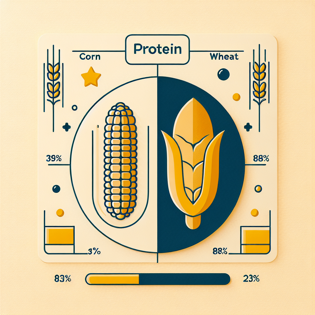 Which Has More Protein Corn Or Wheat?