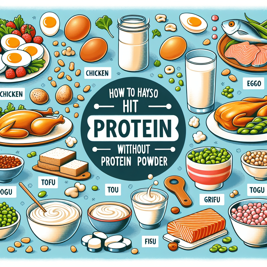 How Can I Hit My Protein Intake Without Protein Powder?