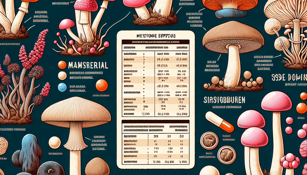 Do mushroom supplements have side effects?