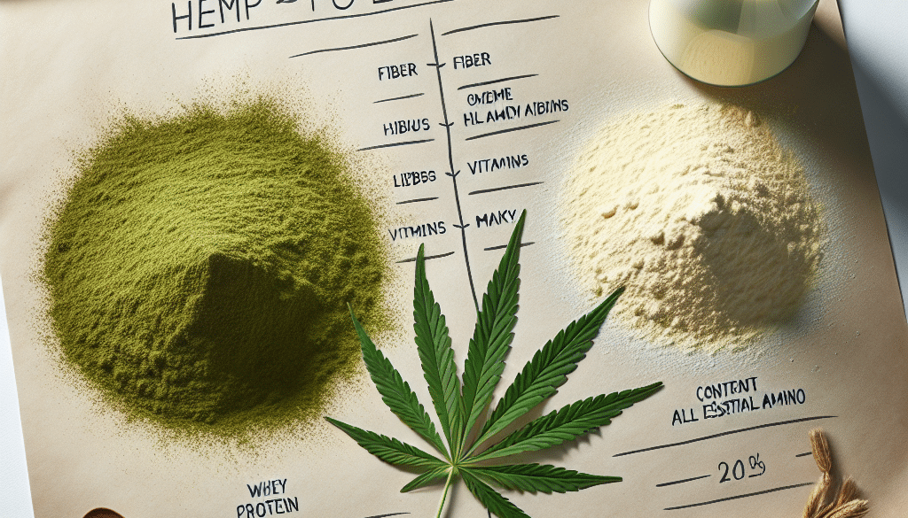 What's The Difference Between Hemp And Whey Protein?