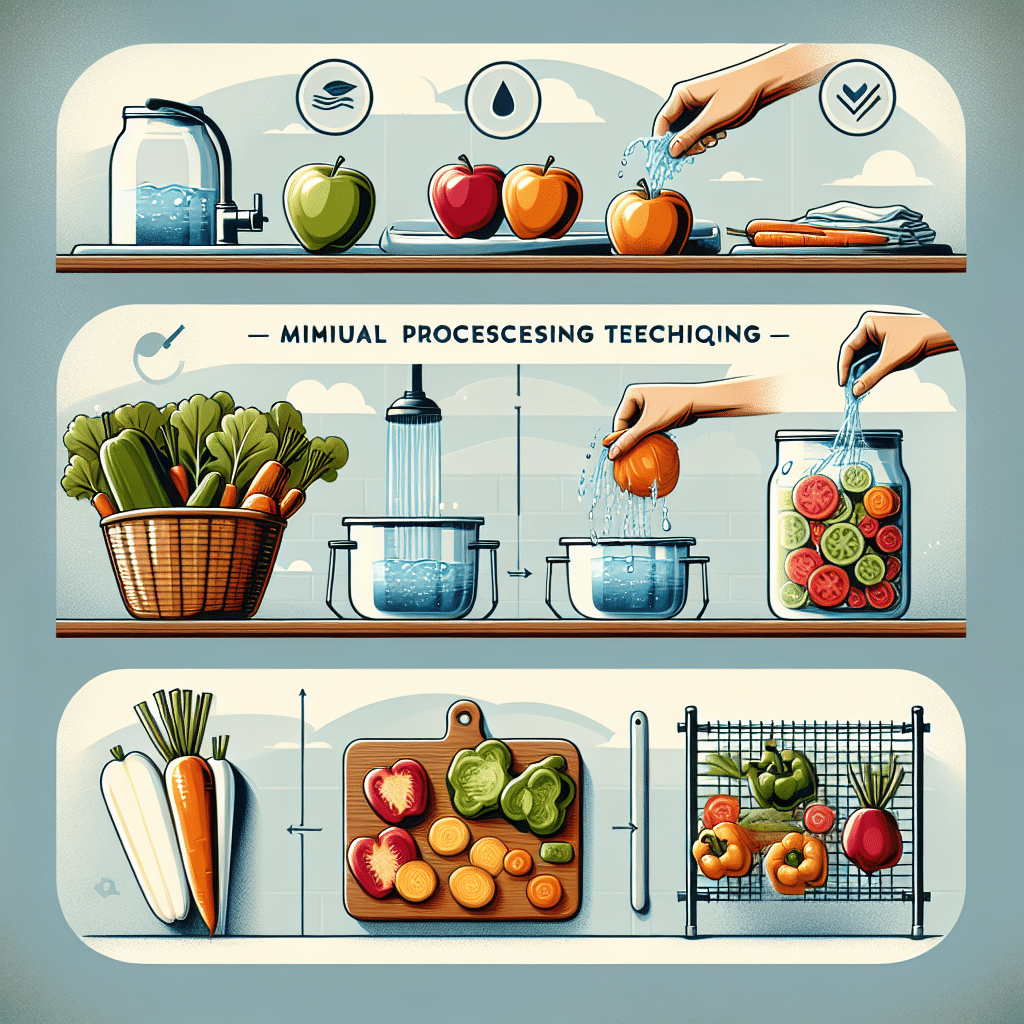 Minimal Processing Techniques: Keeping It Real