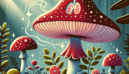 Which mushroom repair lungs?