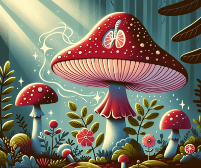 Which mushroom repair lungs?