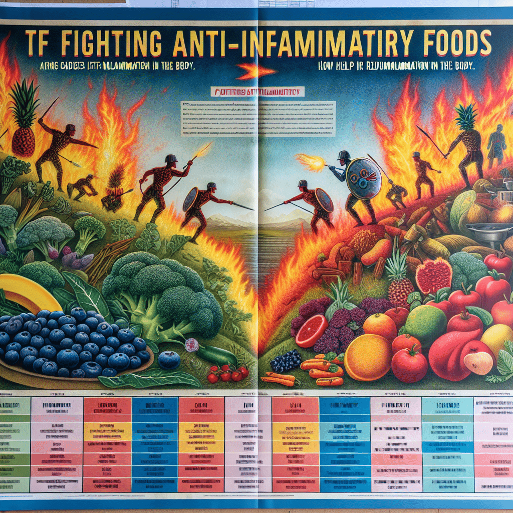Fighting Inflammation with Anti-Inflammatory Foods