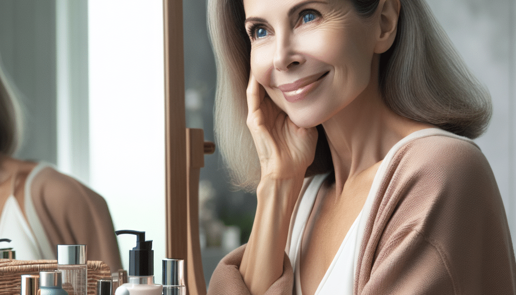 How can l look younger after 55?