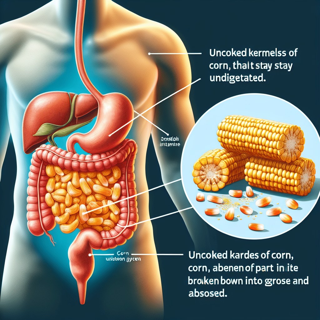 Do humans digest corn etprotein