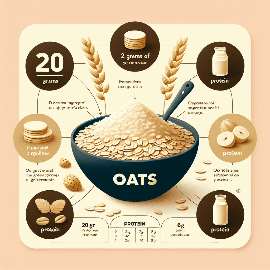 How Much Protein Does 20g Of Oats Have?