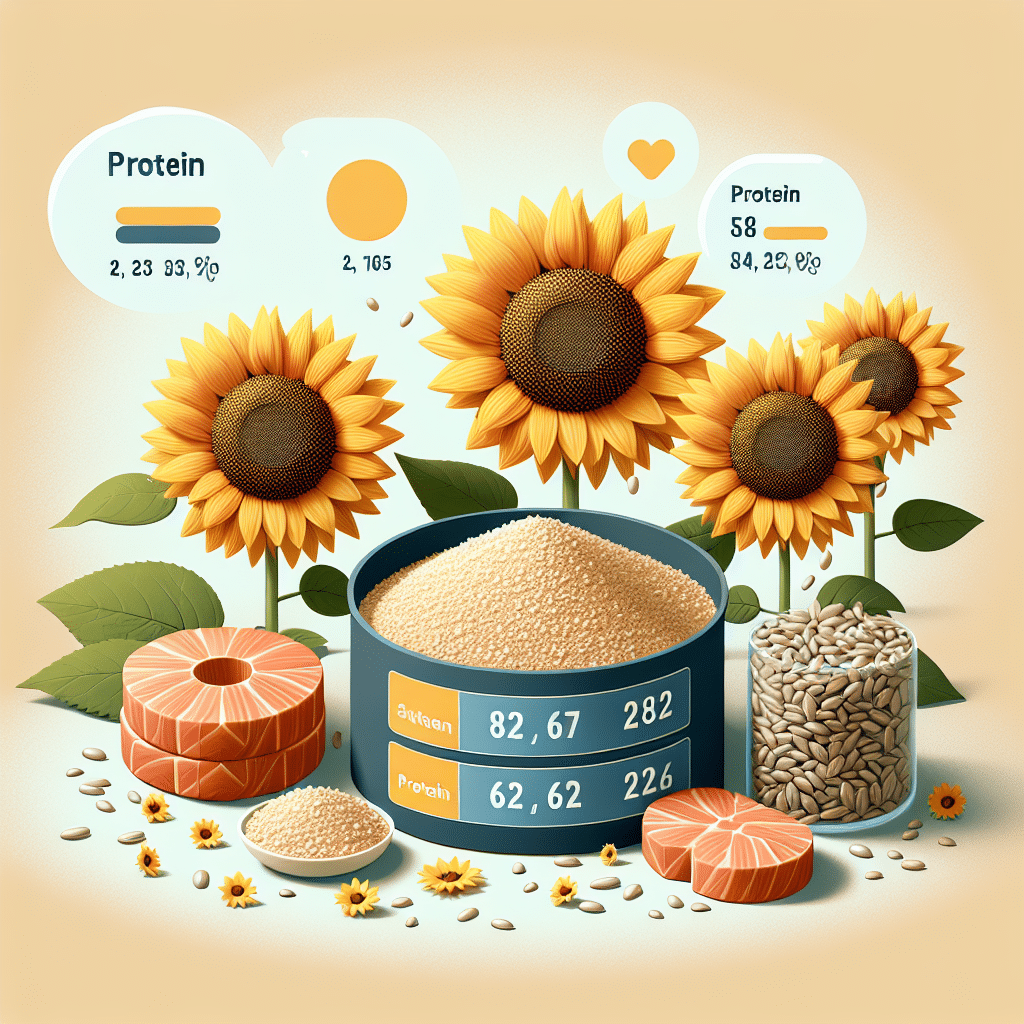 How Much Protein Is In Sunflower Meal?