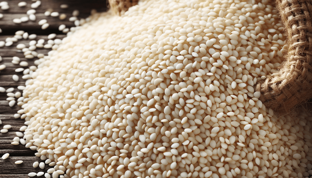Can Leat Raw White Sesame Seeds?