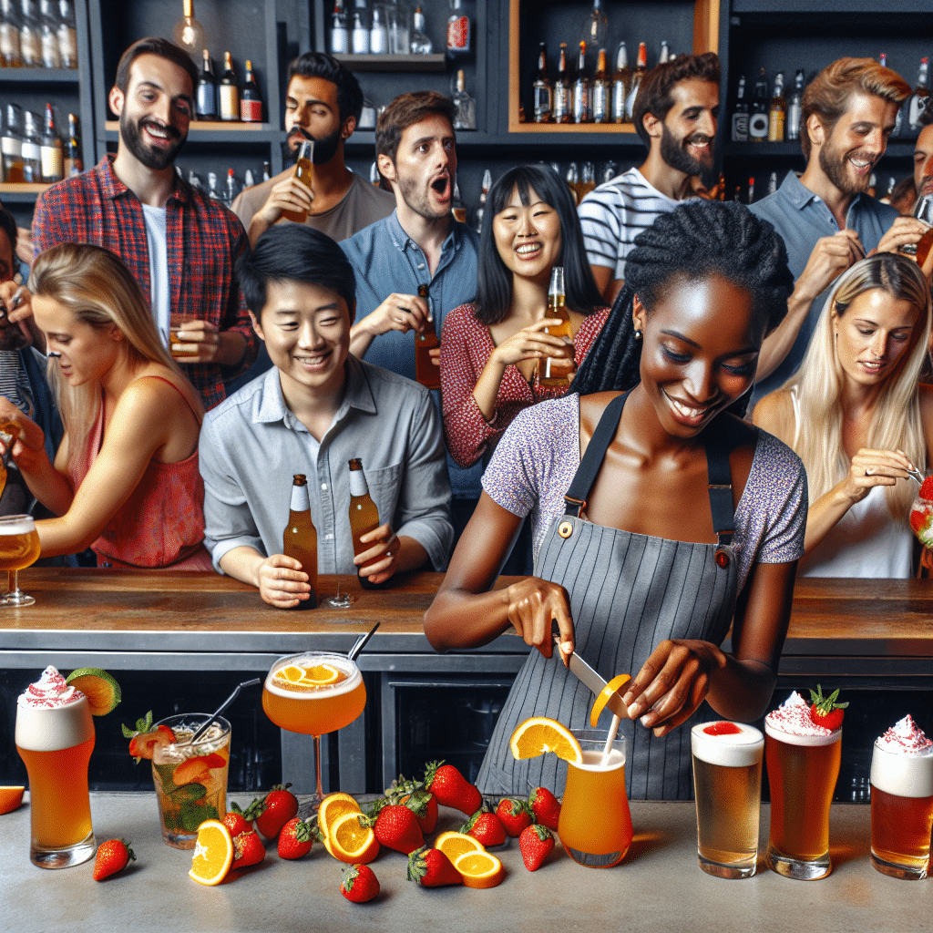 Adding Fruit to Beer and Alcohol Products