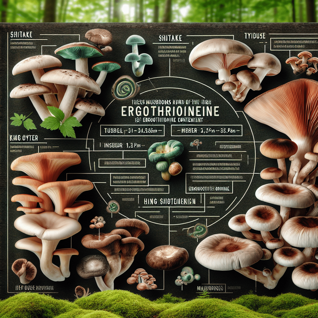 Ergothioneine Mushroom Species: Best Sources