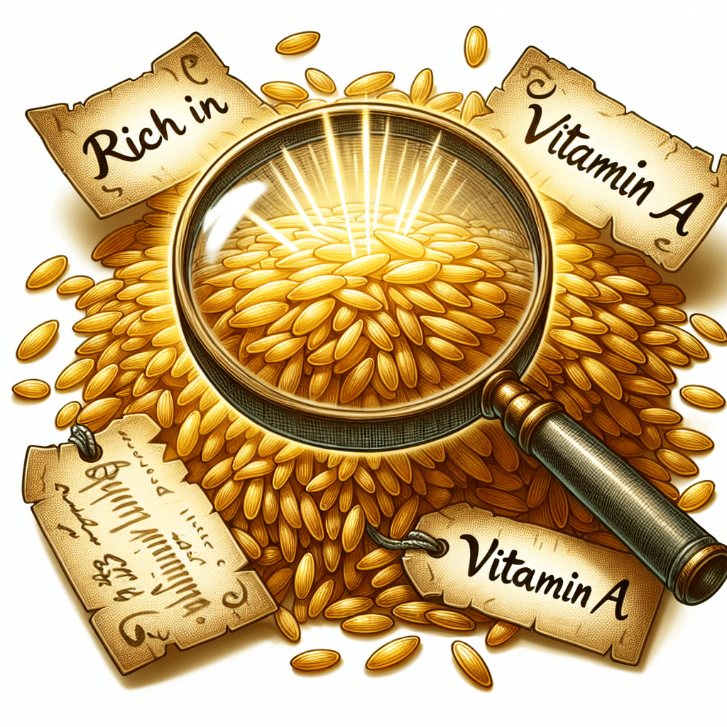 What Is Golden Rice Very Rich In?