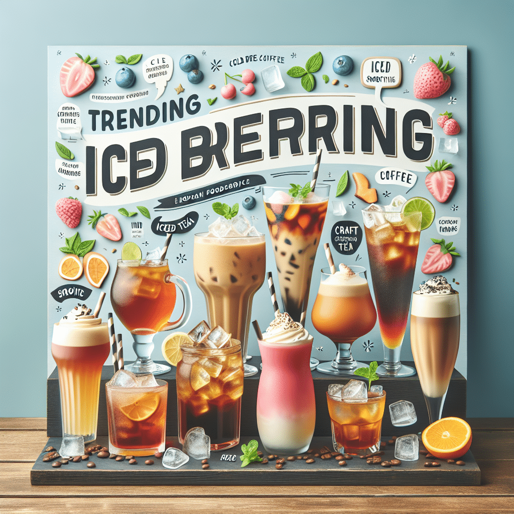 Trending Iced Beverages in European Foodservice