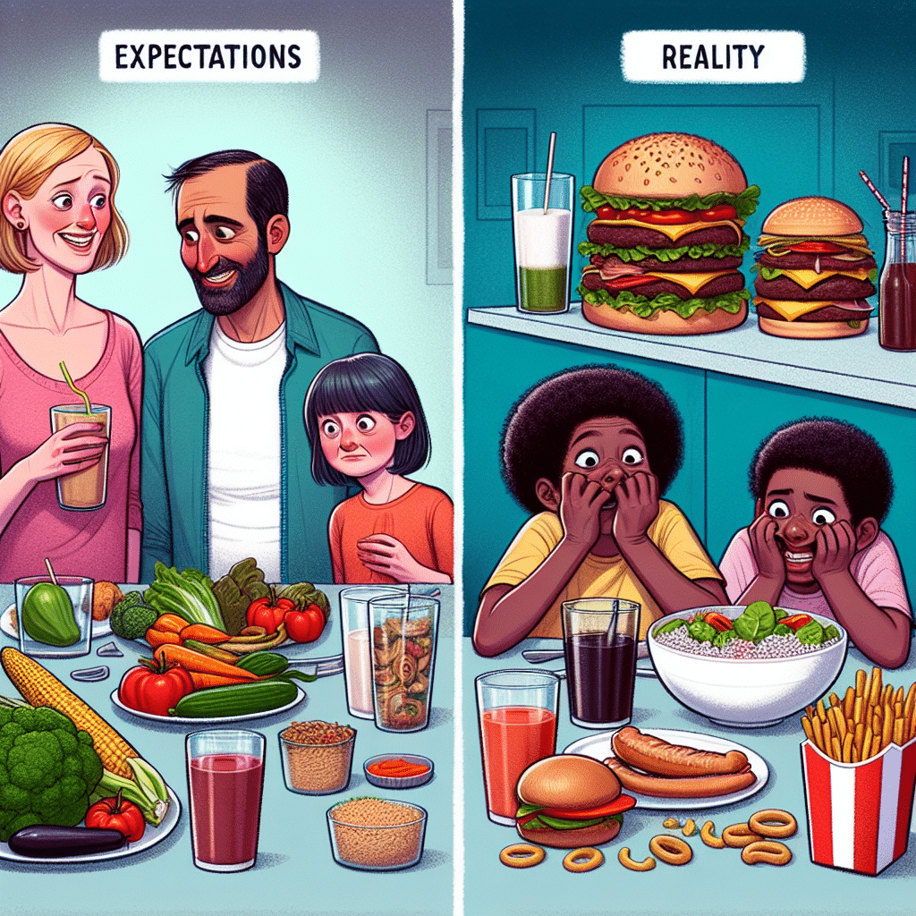 Parents vs. Children's Eating Habits: Expectations vs. Reality