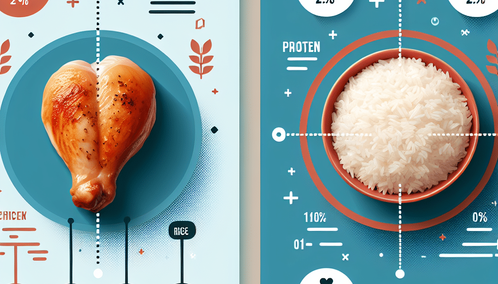 Which Has More Protein Chicken Or Rice?