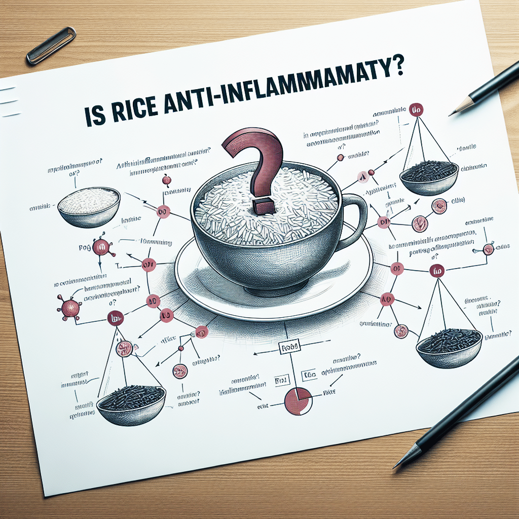 米は抗炎症作用があると考えられていますか?