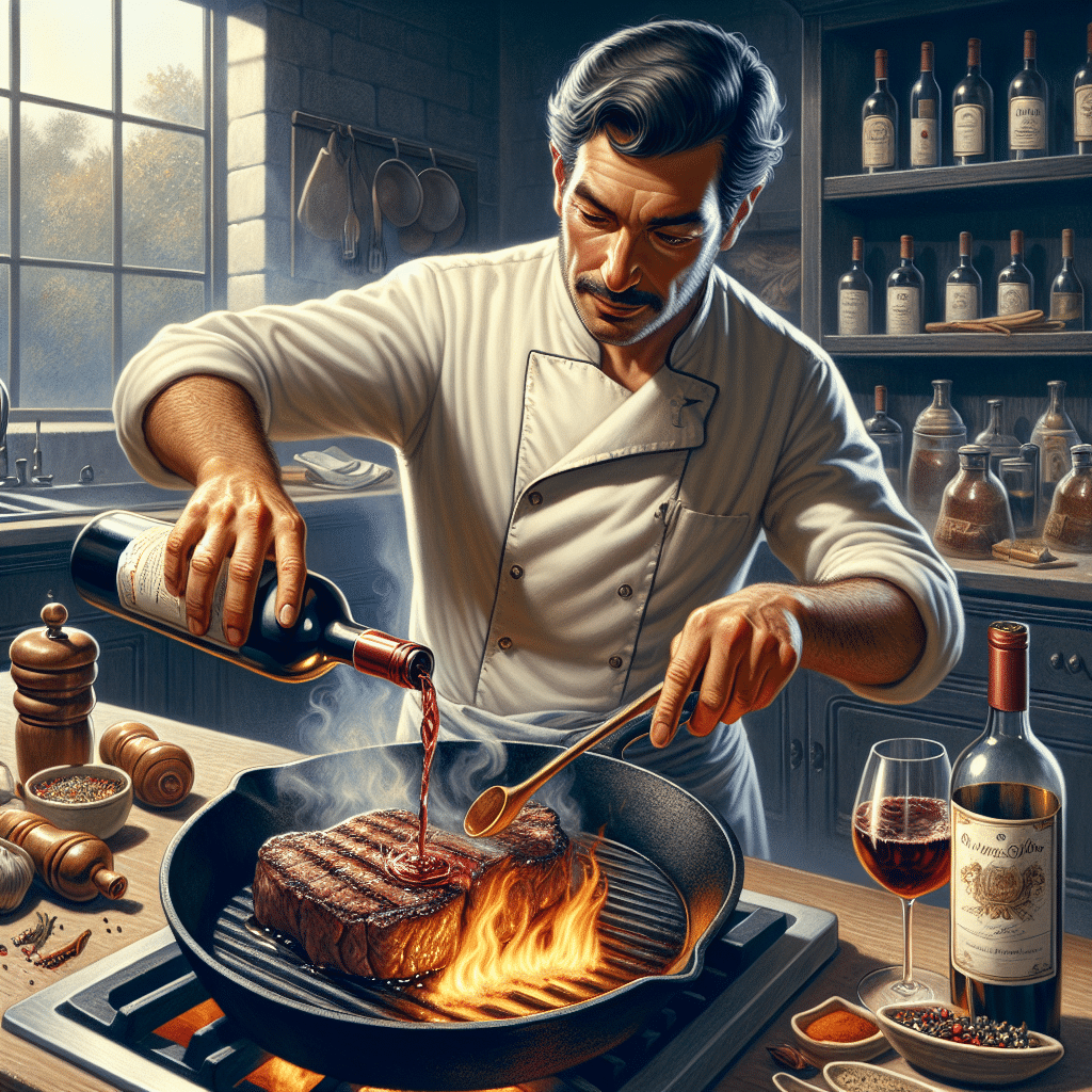 Flavorful Meat Cooking: Alcohol's Role in Culinary Appeal