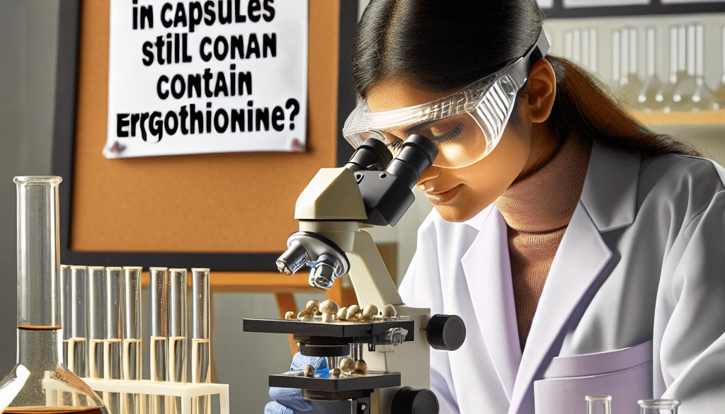 Do Mushrooms in Capsules Still Contain Ergothioneine? Find Out