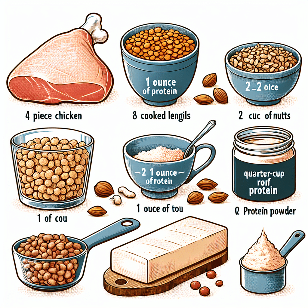 What Has 1 Oz Of Protein?
