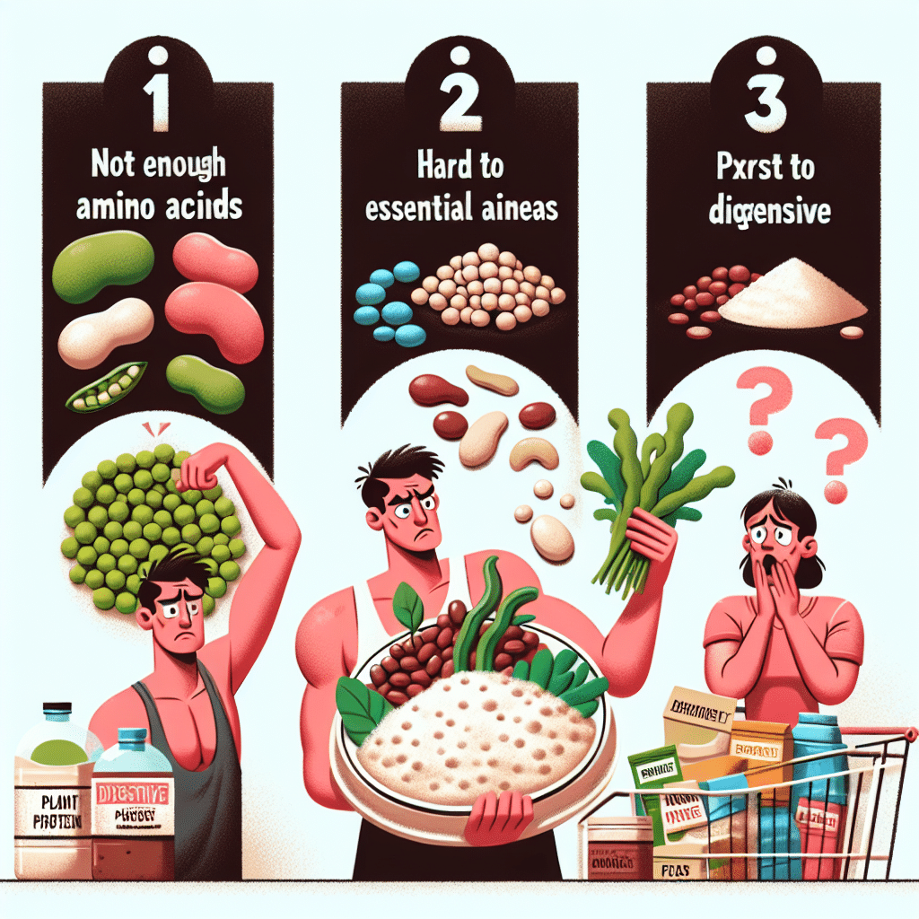 What Are 3 Disadvantages Of Plant Protein?