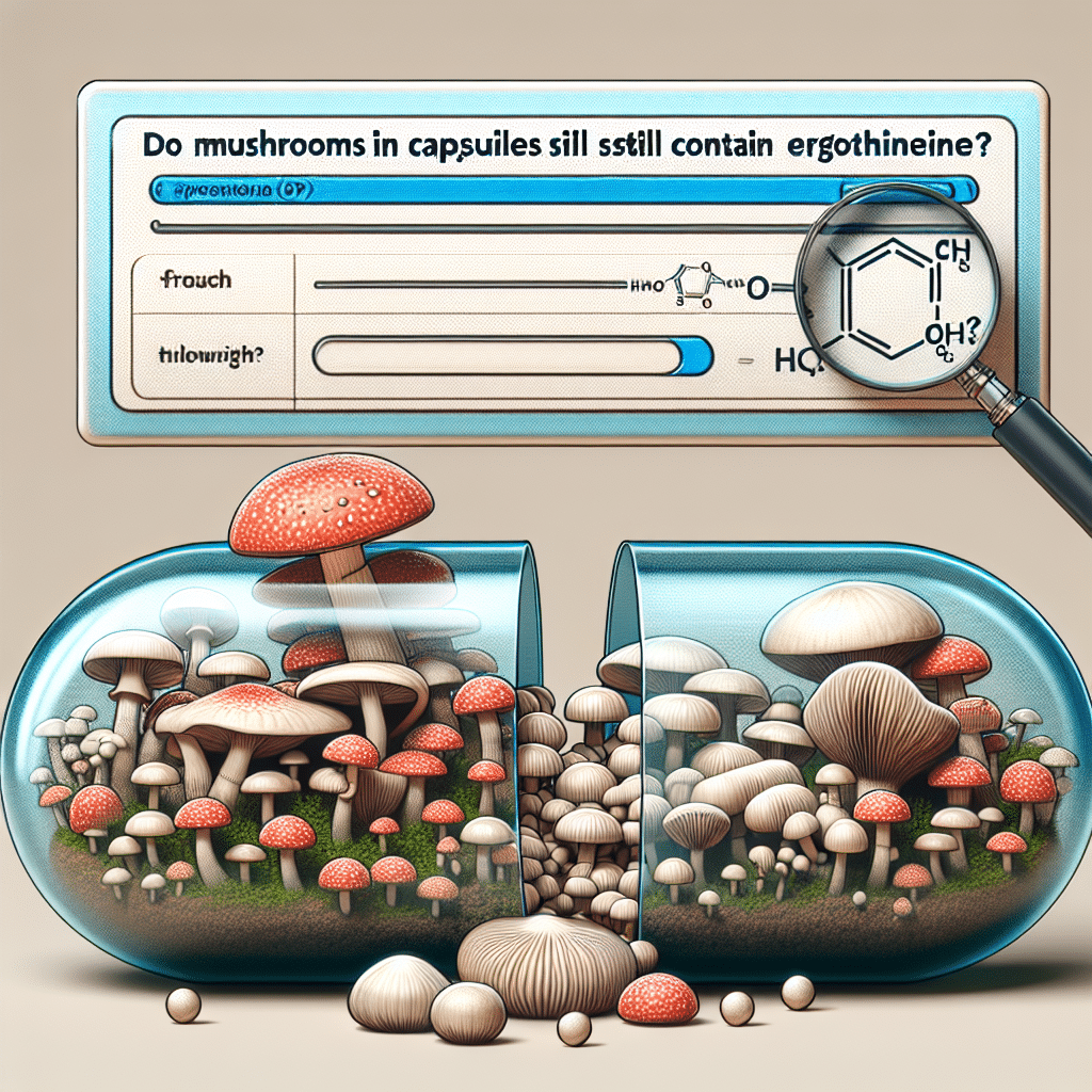 Do Mushrooms in Capsules Still Contain Ergothioneine? Find Out
