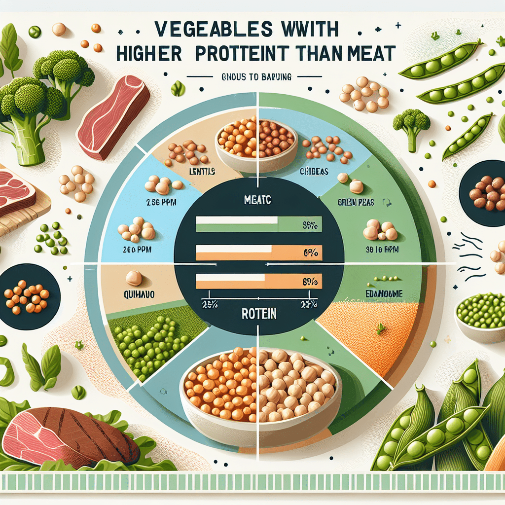 What Vegetables Have More Protein Than Meat?
