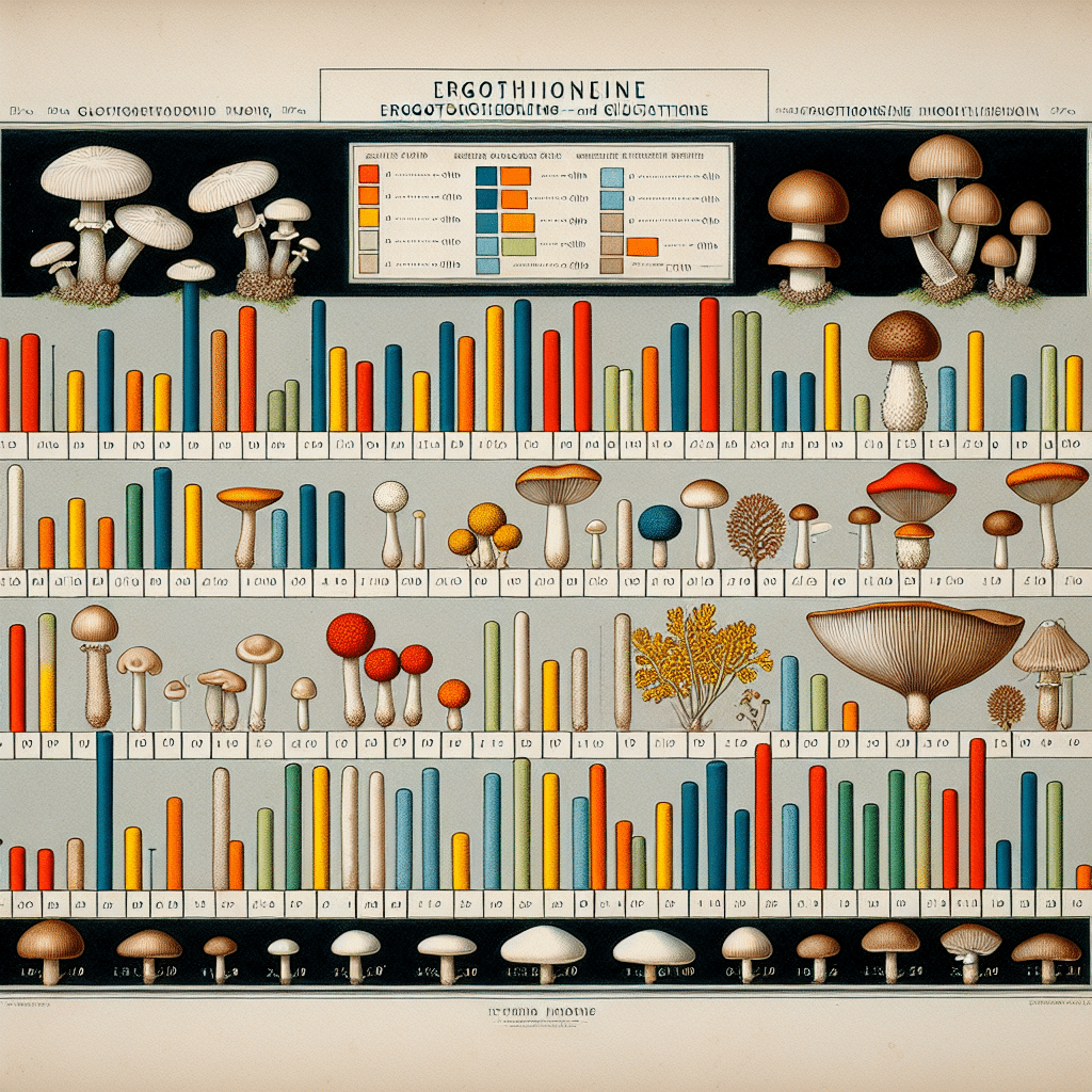 Ergothioneine and Glutathione Levels in Mushroom Variety: Explained