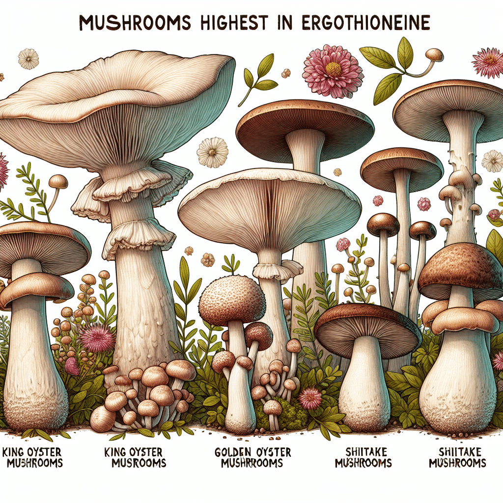 Mushrooms Highest in Ergothioneine: Top Choices