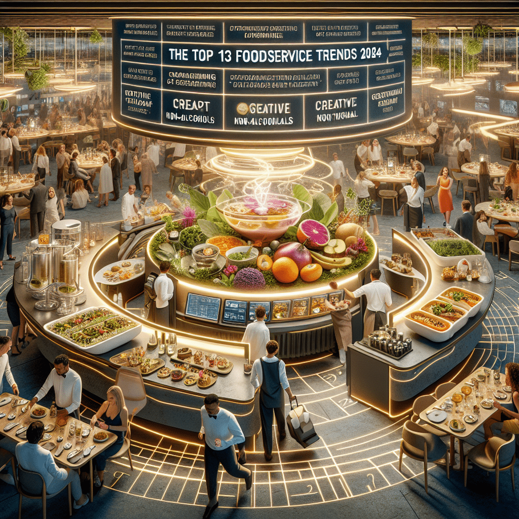 Essential Foodservice Trends: The 13 Must-Watch in 2024
