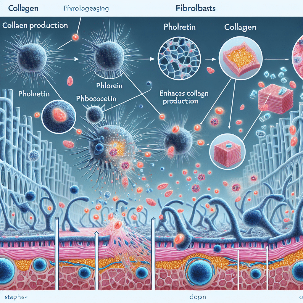 Phloretin's Role in Collagen Production