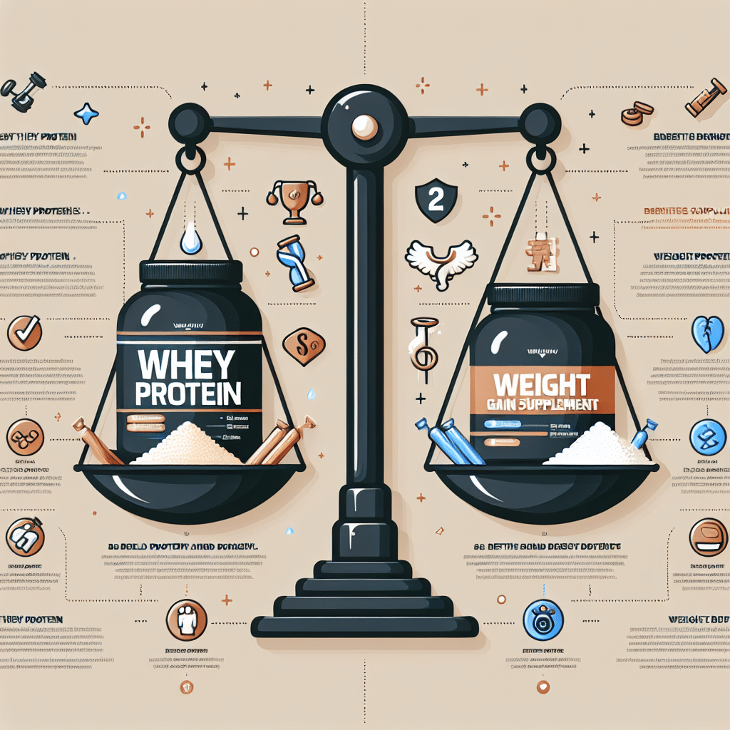 Is Whey Protein Better Than Weight Gain?