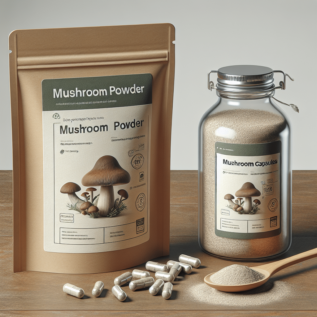 Should I Take Mushroom Powder Or Capsules?