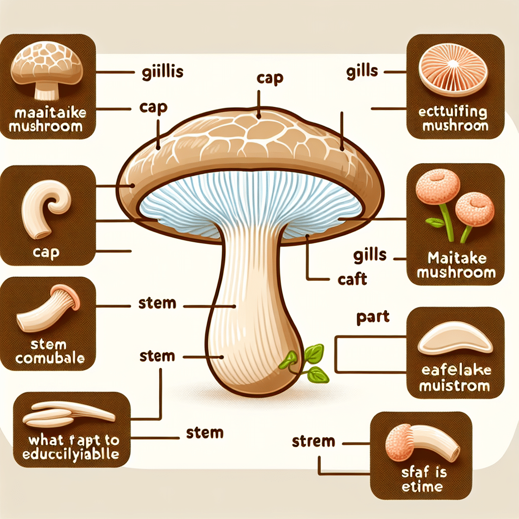 What Part Of Maitake Can You Eat?