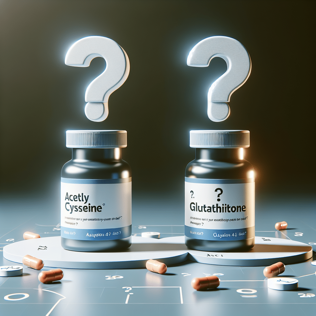 Do You Need to Take Acetyl Cysteine and Glutathione Together?
