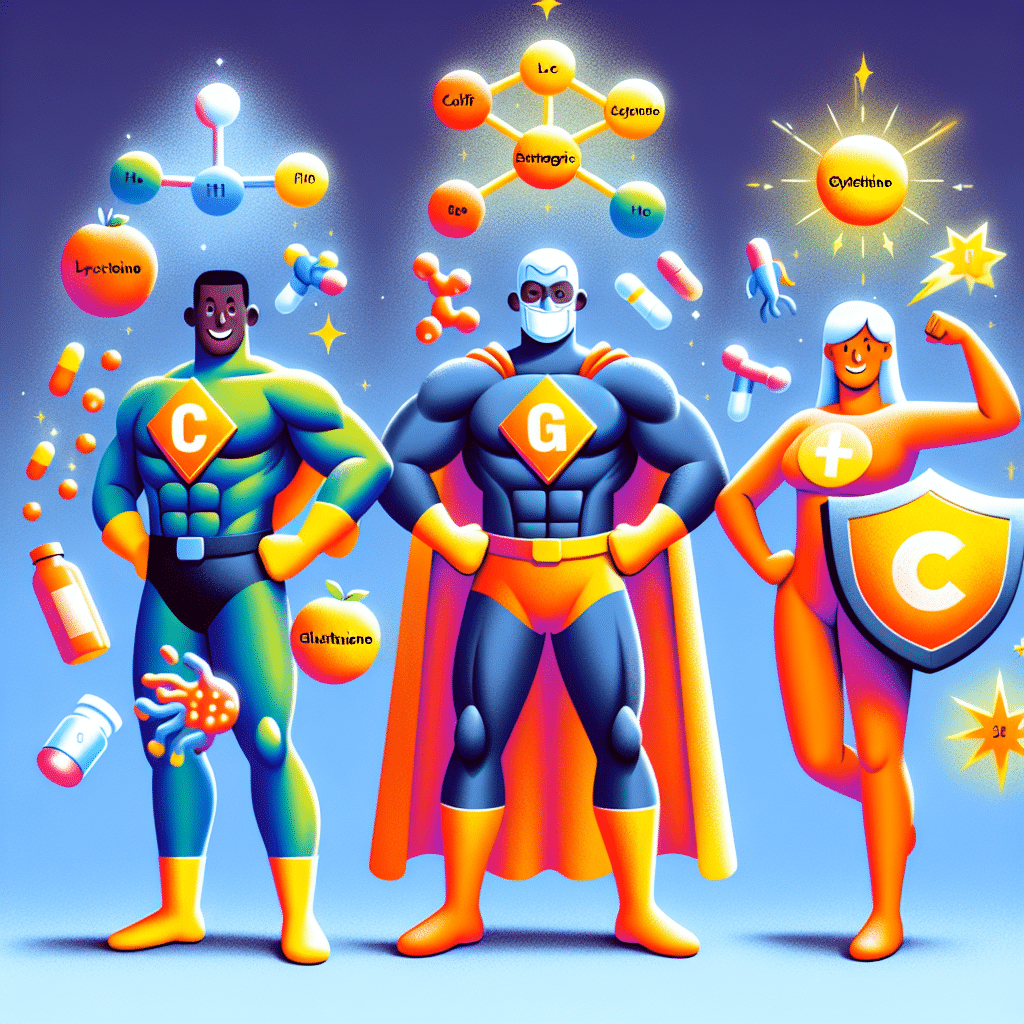 L-Cysteine Glutathione Vitamin C: Power Trio