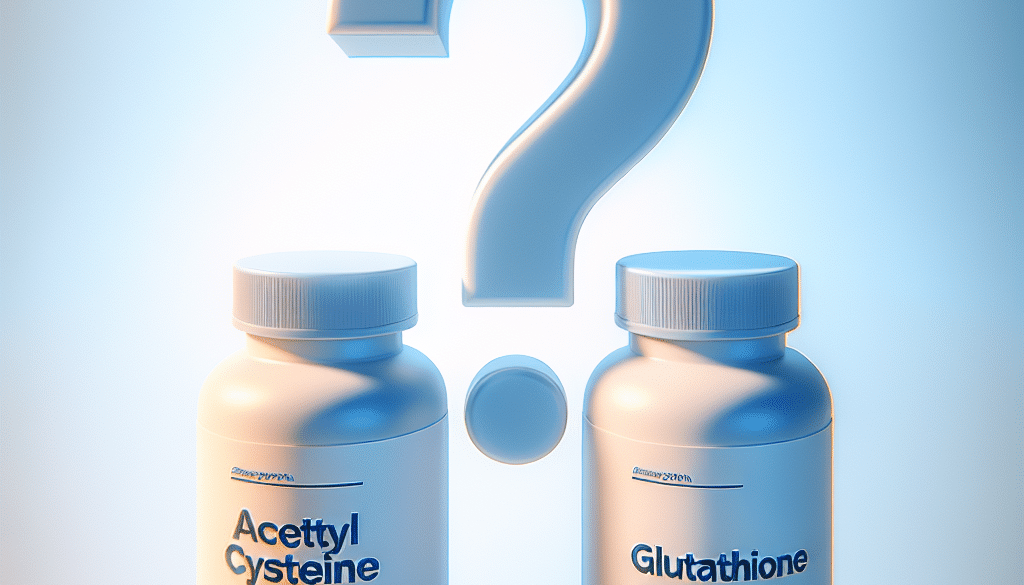 Do You Need to Take Acetyl Cysteine and Glutathione Together?